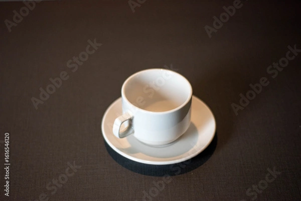 Fototapeta Simple elegance in a single, empty cup