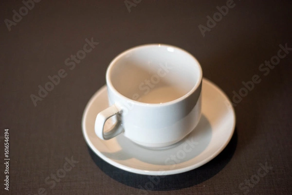Fototapeta Simple elegance in a single, empty cup