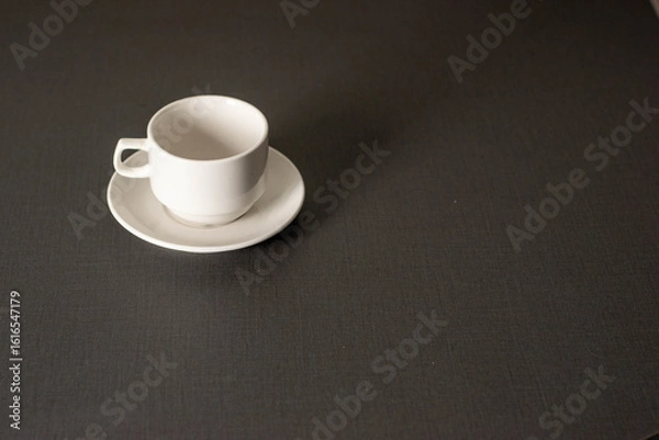 Obraz Simple elegance in a single, empty cup