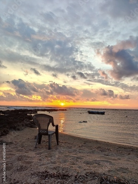 Obraz sunset on the beach