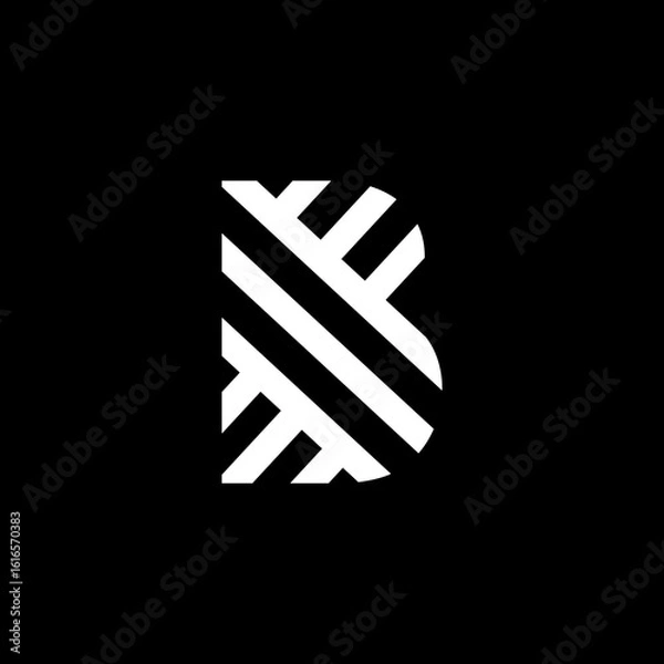 Obraz letter B logo