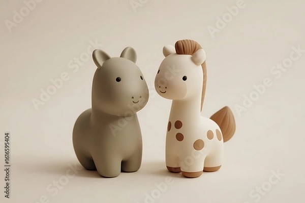 Fototapeta two little pigs