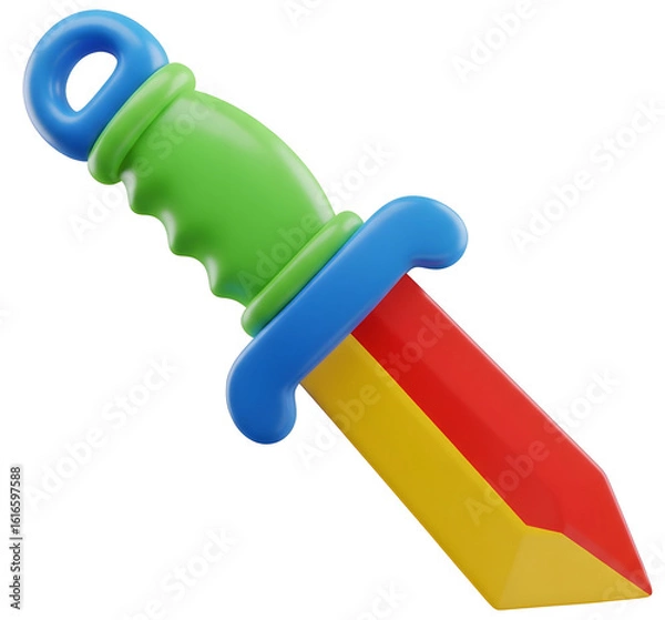 Fototapeta plastic toy train