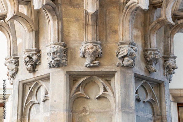 Fototapeta Karolinum, originally Collegium Carolinum, is the historical seat of Charles University in the building of its oldest university college, which was named after its founder, Charles IV.