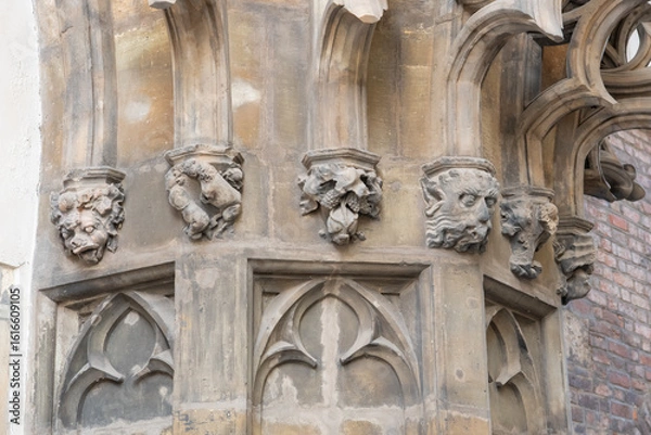 Fototapeta Karolinum, originally Collegium Carolinum, is the historical seat of Charles University in the building of its oldest university college, which was named after its founder, Charles IV.