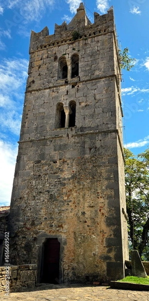 Fototapeta HUM, the smallest city in the world, Istria, Croatia