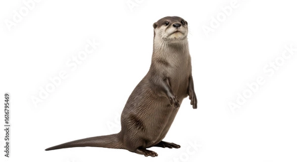 Obraz Isolated Otter