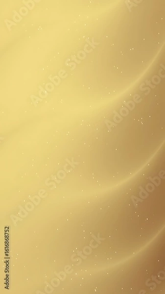 Obraz Subtle gold background with textured curves and scattered highlights.