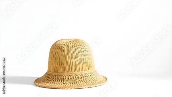 Obraz Summer Style Straw Hat for Outdoor Use
