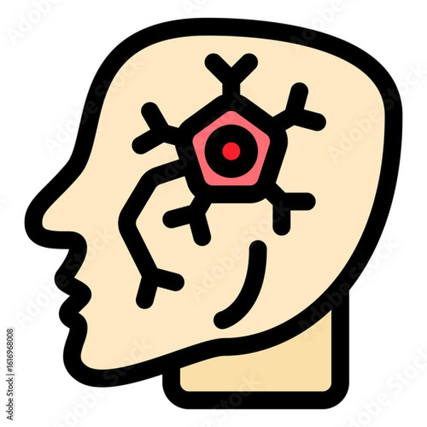 Fototapeta Neuron icon