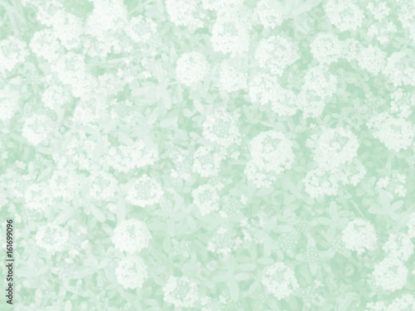 Obraz 花模様－緑