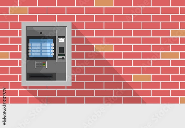 Obraz ATM machine in bank or office