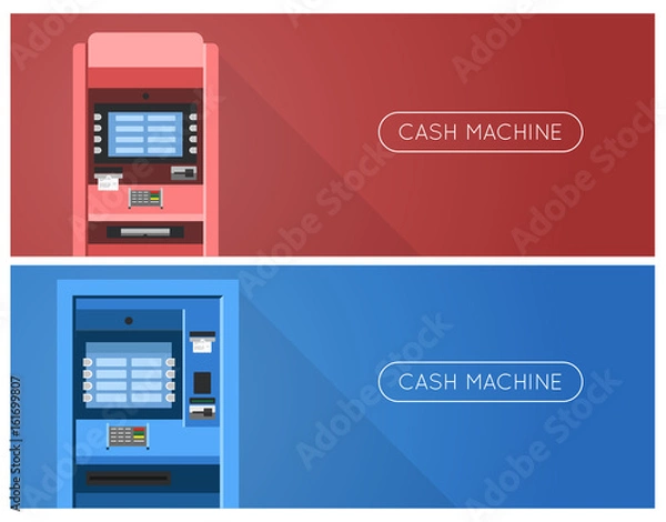 Obraz ATM machine in bank or office