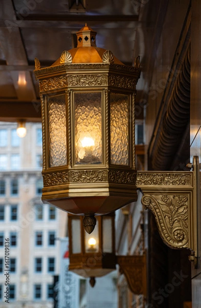 Fototapeta old fashioned lantern