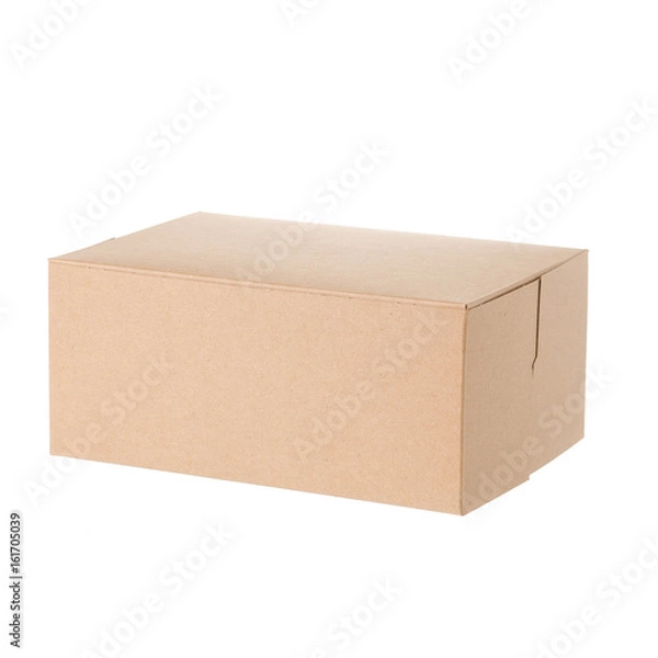 Obraz Backery box isolated ower white background