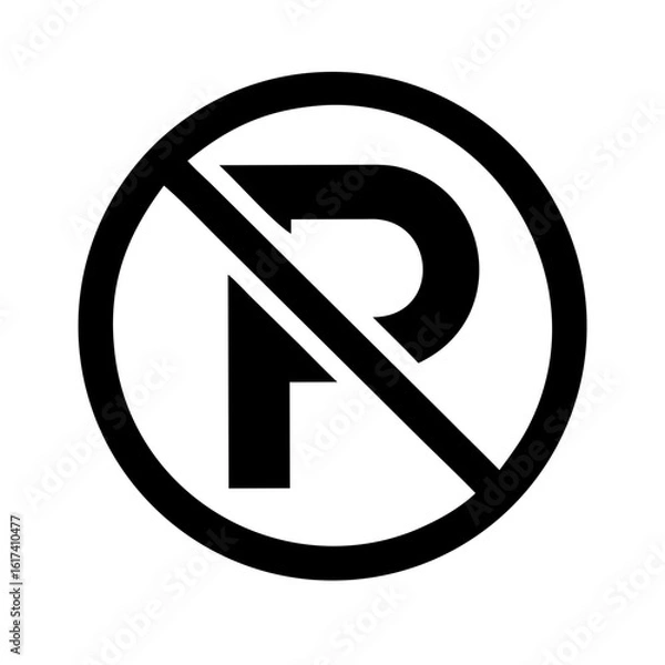 Obraz No parking allowed sign