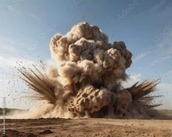 Fototapeta explosion