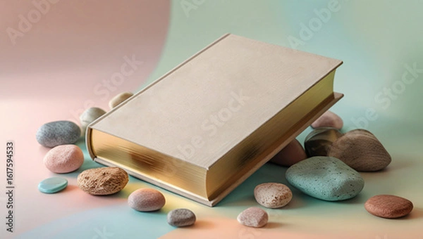 Fototapeta beige book