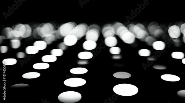 Fototapeta Abstract light circles background