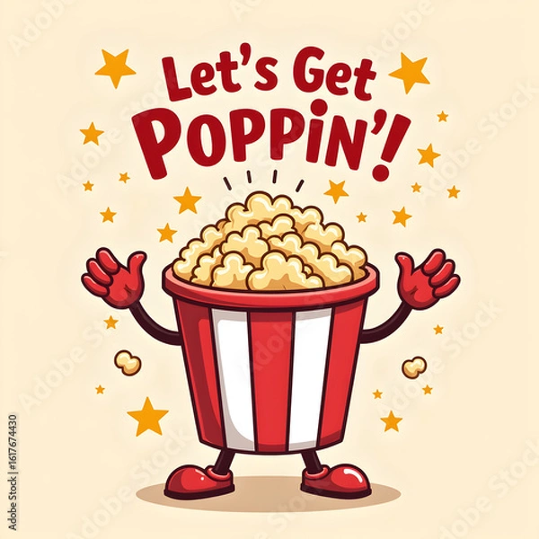 Obraz Let's Get Poppin'!