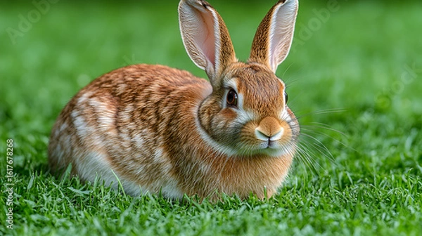Obraz rabbit in grass