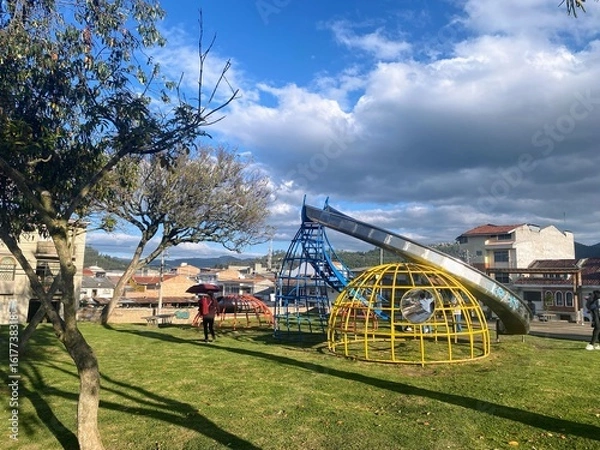 Obraz park in Cuenca