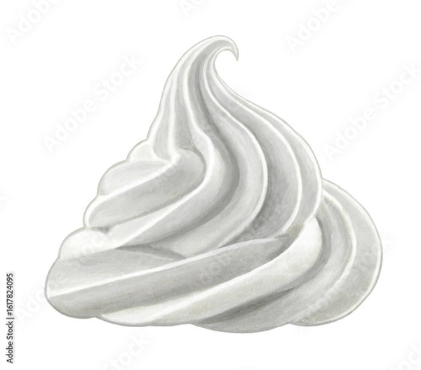 Obraz ホイップクリームのイラスト