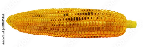 Obraz 焼きとうもろこしのイラスト