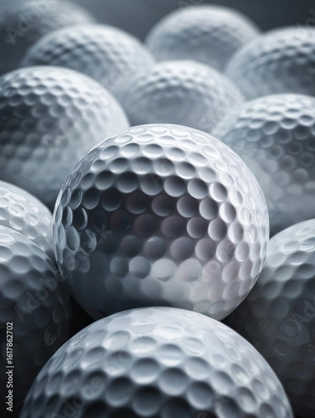 Obraz golf balls background
