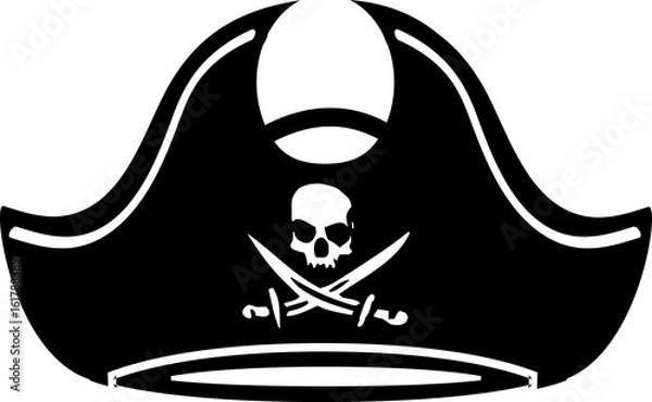 Fototapeta pirate hat
