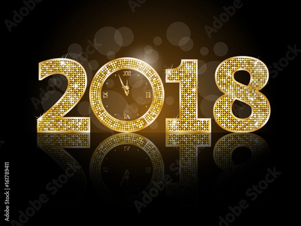 Obraz Happy new year 2018
