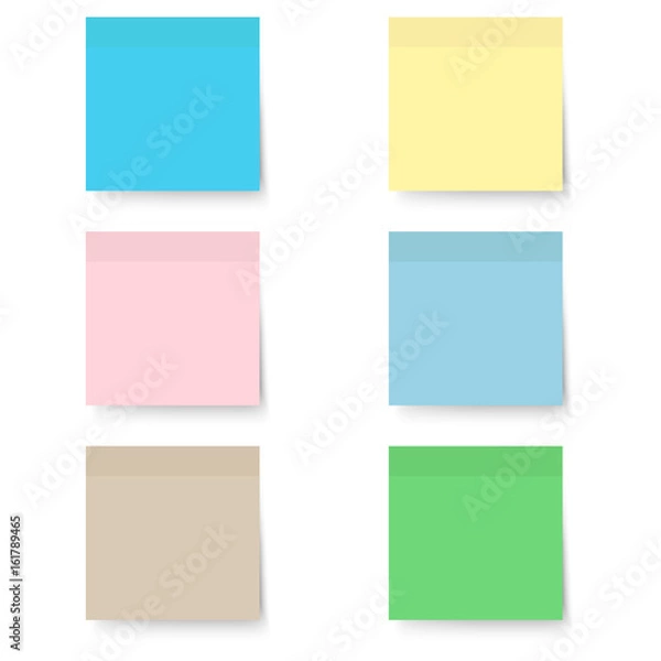 Obraz Sticky Notes (Pastel 6 Pcs.)