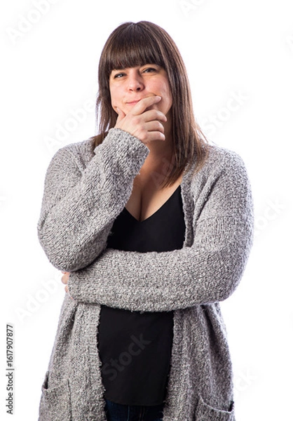 Obraz Pondering on a question