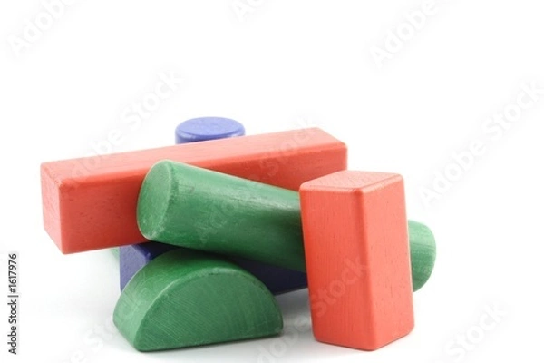 Fototapeta building blocks