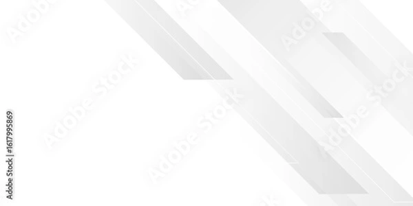Fototapeta Abstract white and grey gradient overlay texture shiny line background. layered in modern abstract pattern design Space design concept Suit for business, corporate, institution presentation. vector.	
