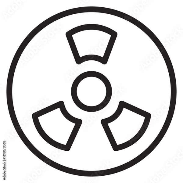 Obraz Radiation  icon
