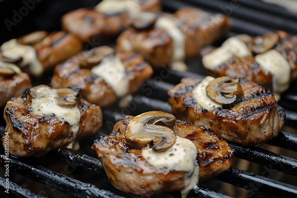 Obraz grilled chicken wings