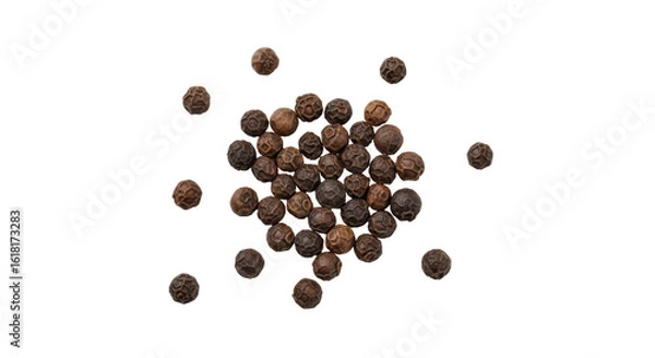 Obraz Isolated Black Peppercorns