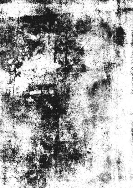 Fototapeta Large grunge texture with a transparent background