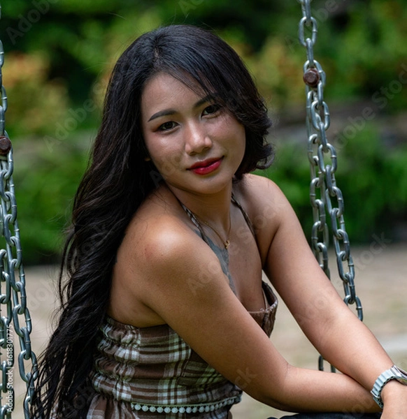 Fototapeta woman, water, nature, river, summer, beauty, people, stream, hair, waterfall, fun, rock, outdoors, person, rivers, woman, girl, beauty, fashion, model, hair, face, people, smile, glamour, long hair, 