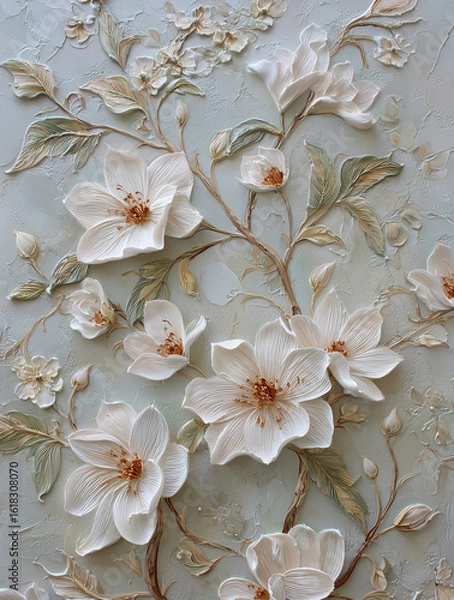 Obraz natural botanical aesthetic.