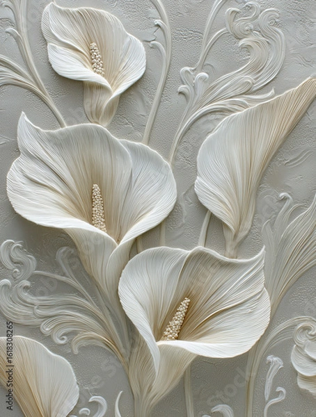 Obraz natural botanical aesthetic.