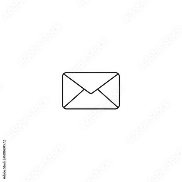 Obraz e mail icon with transparent background PNG and JPEG image	