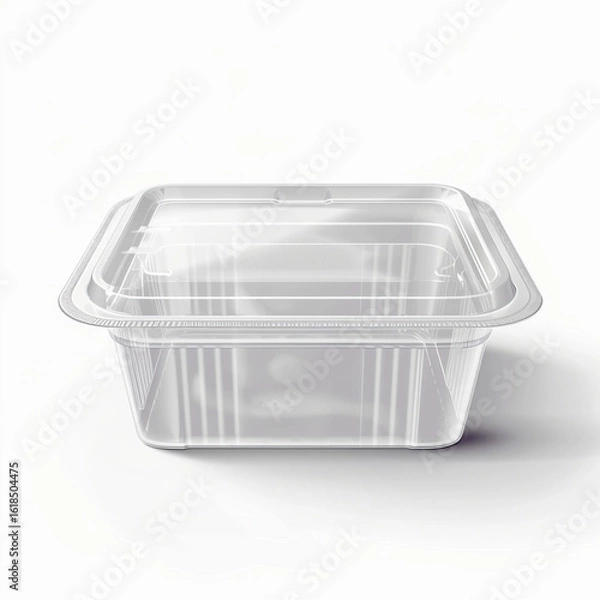 Obraz Clean Food Container Packaging Mockup