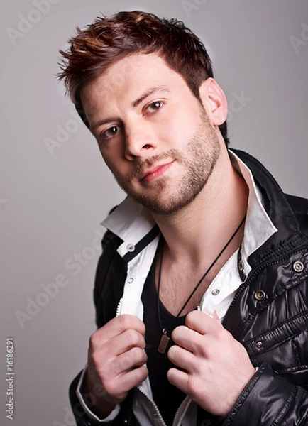 Obraz man in cool outfit