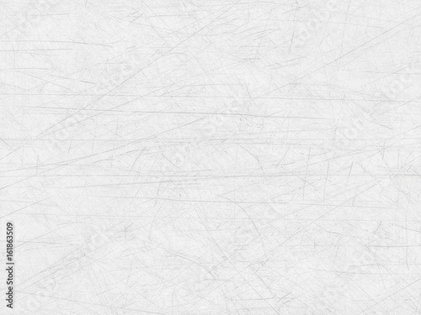 Obraz Old scratched white surface background