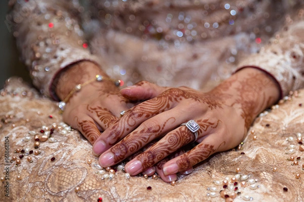 Obraz Brides hands
