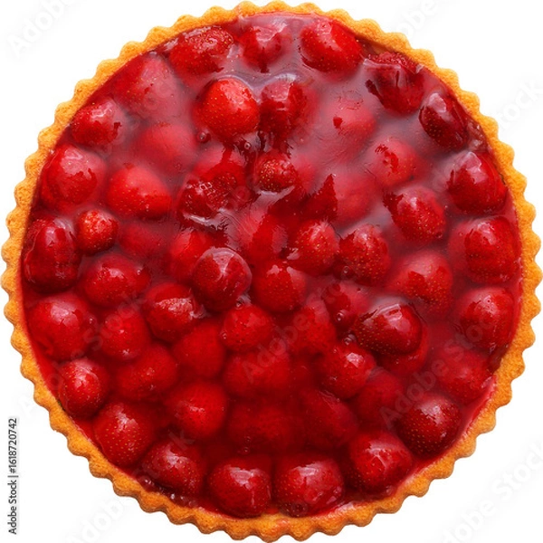 Fototapeta Erdbeertorte