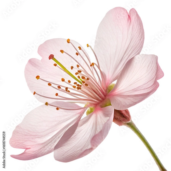 Obraz pink lily isolated on white