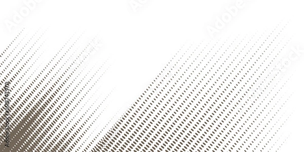 Fototapeta Abstract speed lines style blue color halftone banner design template.Dots halftone white blue color pattern gradient grunge texture background. Dots pop art comics sport style white and black
